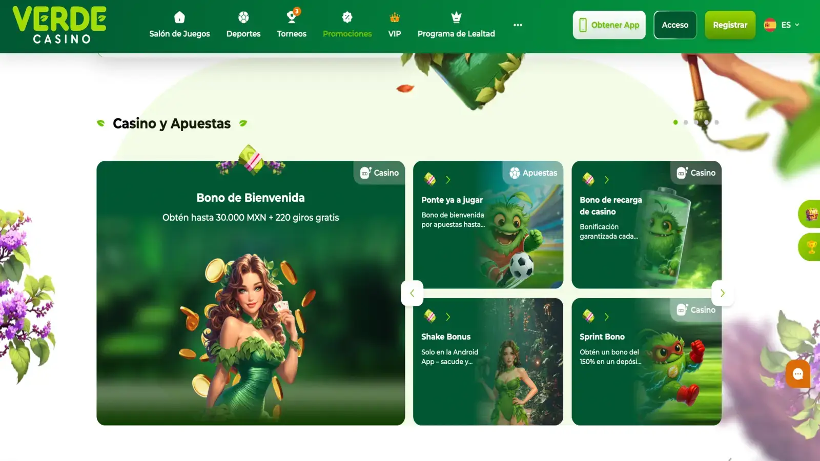 Verde Casino Promotions MX