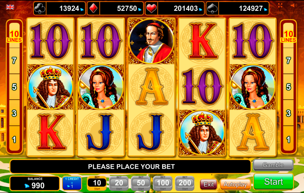 versailles gold egt tragamonedas gratis