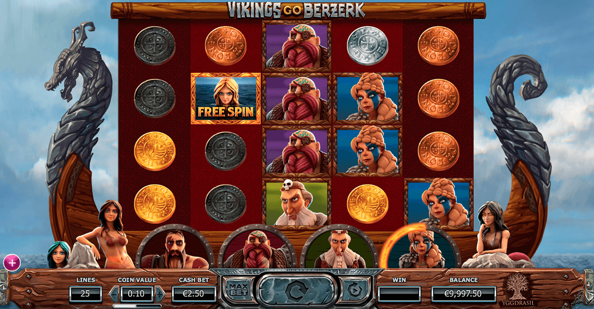 vikings go berzerk yggdrasil tragamonedas gratis