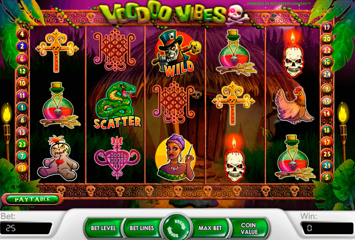 voodoo vibes netent tragamonedas gratis