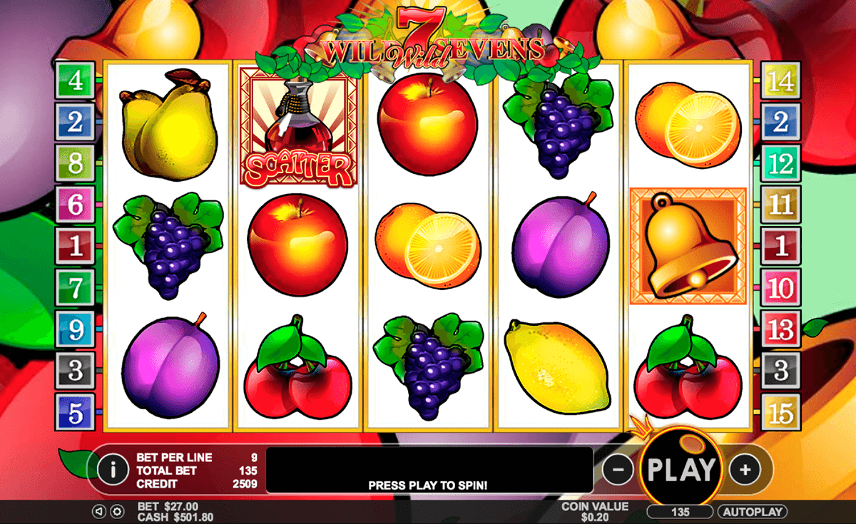 wild sevens pragmatic tragamonedas gratis