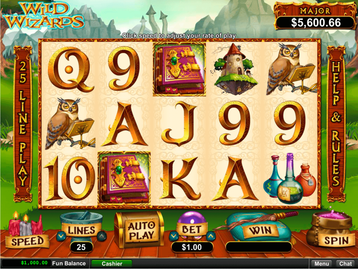 wild wizards rtg tragamonedas gratis