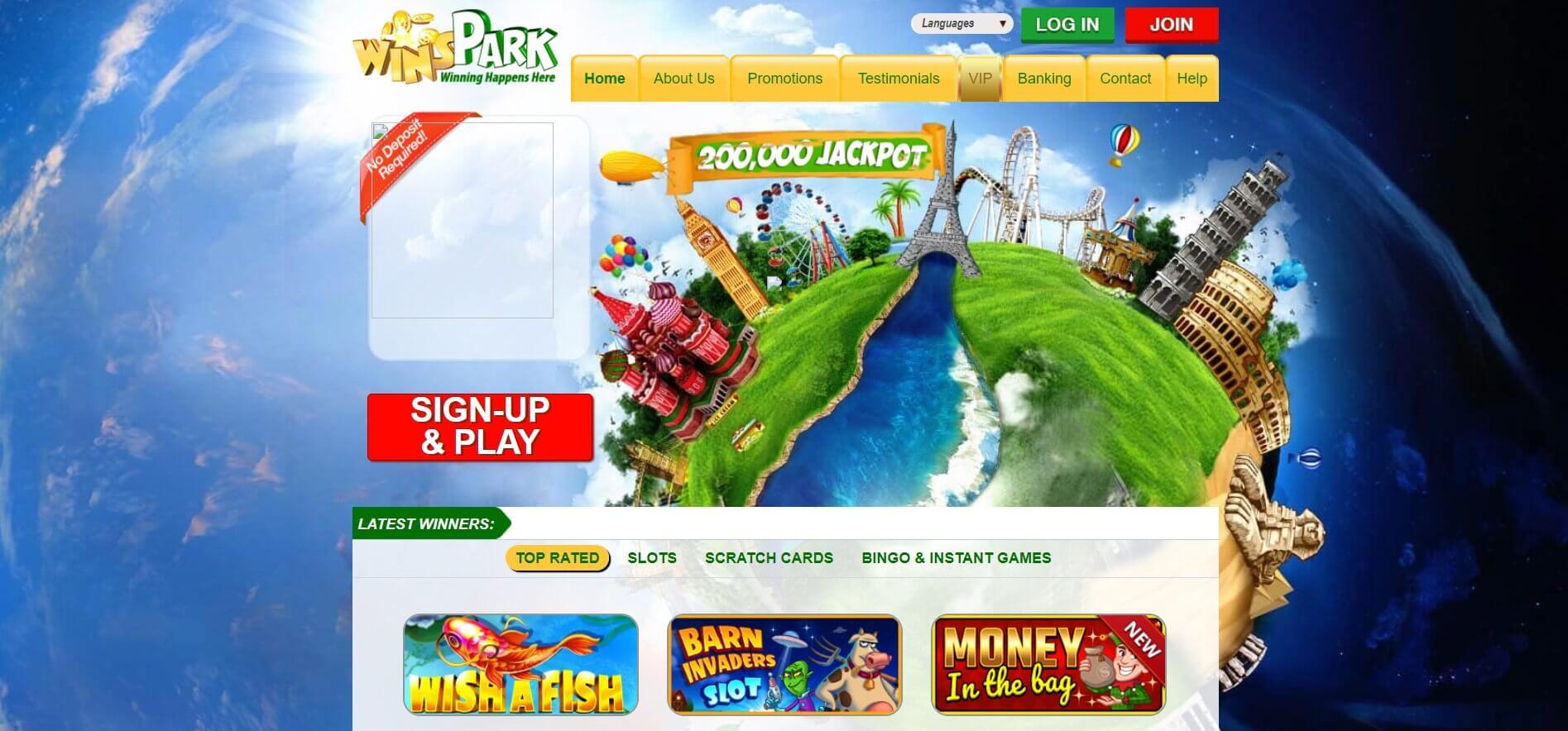 winspark casino online