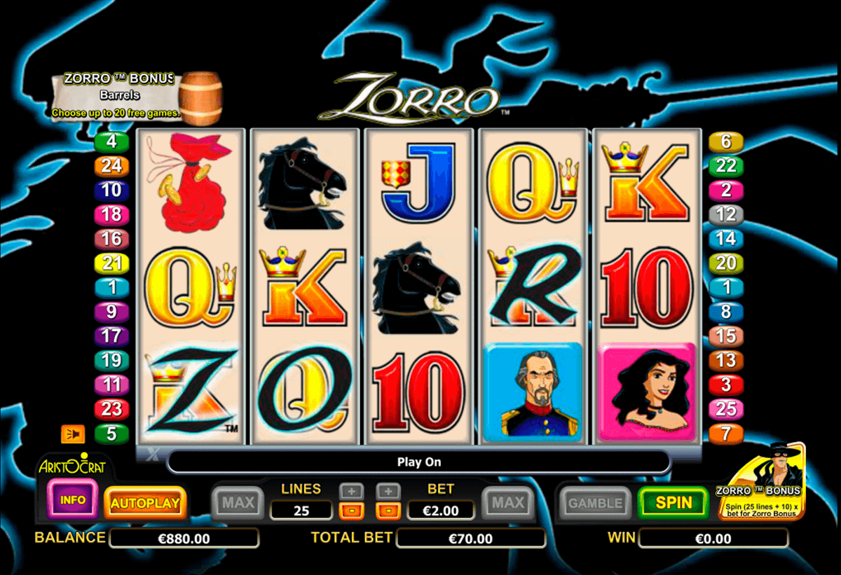 zorro aristocrat tragamonedas gratis